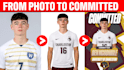 create a college commitment announcement video