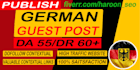 publish high quality german guest post dofollow site