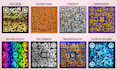 create fancy textured qr codes