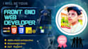 do responsive website development using HTML,CSS, javascript,nodejs,react