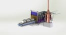 3d design, machine design, constructions design 3d 2d