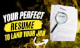 write career switch, ats friendly, and customized resumes