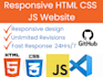 do customizations to HTML website, add HTML pages