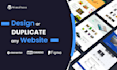 design, duplicate or build a wordpress website