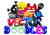 drawing simple cute vector doodles like monsters, foods, etc