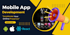develop ios and android mobile app in react native