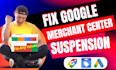 fix google merchant center suspension and misrepresentation