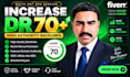increase ahrefs domain rating 70 plus, increase dr 70plus