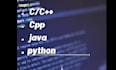 do python java c cpp c sharp programming projects