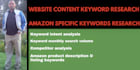 do competitor analysis, research keywords, write article outlines