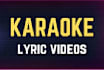 make lyrics video for karaoke