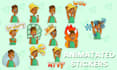 draw and animate custom telegram and 2g game stickers