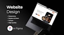 design landing page, website, dashboard in figma