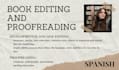 do spanish book editing and proofreading