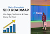 create a complete SEO roadmap on page and technical and fix it