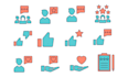 do trendy custom icon design