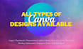 design anything in canva, canva logo, canva flyer, instagram post