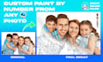 create custom paint by number from any photo