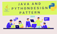 code your java and python problems using design pattern and mvc