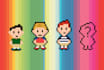 recreate any person as an 8 bit character