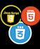 create custom html, css, javascript web pages