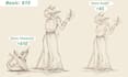 draw original character fantasy art for games or book design