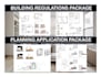 create UK building regulations drawings, planning drawings