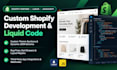 do custom shopify theme development, liquid code and bug fixes