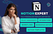 create notion, notion template,notion virtual assistant,connect notion