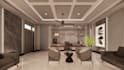 design office, conference hall, and commercial office interiors