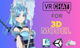 create custom vrchat avatar, nsfw furry vr chat vroid vtuber vr chat avatar