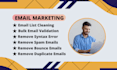do bulk email validation, verification and email list cleaning service