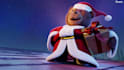 make teddy santa christmas greeting video