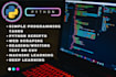 do your python projects