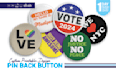 design custom pin badges, pin button, fridge magnets