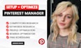 set up, optimize and manage your pinterest business account