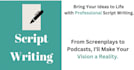 write professional scripts to bring your vision to life