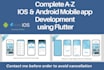 do flutter app development, ios app, and android mobile app