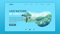 create landing page using html css javascript