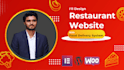 design restaurant website with food delivery system