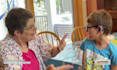 teach you to use asl american sign language with a deaf child or family member