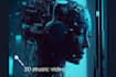 create ai generated 3d vfx music videos