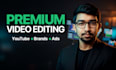 do professional and creative video editing