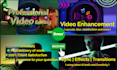 do professional and creative video editing