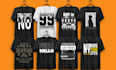 design custom typography and graphic streetwear for merch
