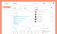 design saas dashboards, CRM and admin panels in figma