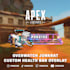 create a custom apex legends health bar overlay
