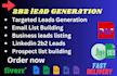 b2b lead generation, linkedin leads ,business leads ,email list