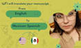 translate your book or manuscript from en to es