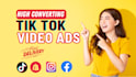 create tik tok video ads, tik tok ads with strong hook